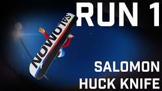 Run 1 Salomon Huck Knife [upl. by Aihceyt]