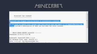 Minecraft Error [upl. by Netnerb139]