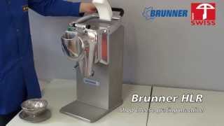 BrunnerAnliker commercial cheese grater HLR [upl. by Ark]