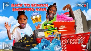 WE WENT SHOPPING FOR BACK TO SCHOOL SEE WHAT ALL WE BOUGHT BACK TO SCHOOL SHOPPING HAUL📚👩‍🏫🛒🛍️ [upl. by Denny666]