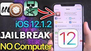 How to Jailbreak iOS 1212 NO Computer Unc0ver Jailbreak iOS 12 without PC [upl. by Wyndham]