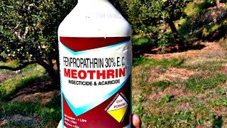 meothrin insecticide amp acaricide  fenpropathrin 30 ec  sumitomo chemicals [upl. by Rehsu]