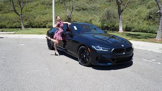 New 2024 BMW 840i Gran Coupe Review  20quot M Wheels  Exhaust Sound  BMW Test Drive with Eriika [upl. by Larkin]