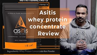 ASITIS Whey Protein Concentrate Review l Gym Guru l Supplement Sunday [upl. by Olshausen]