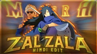 Lakshmi Nagar ka Madara Uchiha  Hindi Dubbed edit 🍻 ZinniX Round2hell [upl. by Blatt684]