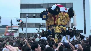 2024新居浜太鼓台祭り川西地区西町vs東町 [upl. by Ruthven]