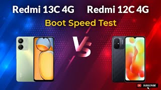 Redmi 13C 4G Vs Redmi 12C 4G Boot Speed Test  Speed Test  smartphone technology reshtechy [upl. by Aratal]