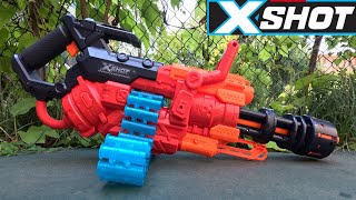 x shot excel crusher  Zuru XShot Excel Crusher Red  toy unboxing  nerf gun  nerf war [upl. by Wright]