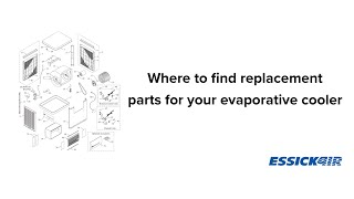 Essick Air  Where to Find Replacement Parts for Your Cooler [upl. by Pradeep]