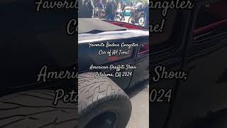 AMERICAN GRAFFITI SHOW 2024 gangster carshow americangraffiticarshow ford hotrod [upl. by Panther]