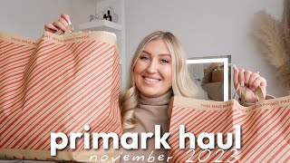 Huge Primark try on haul November 2023 very festive  Sophie Faye [upl. by Toinette]