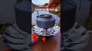 Portable Gas Stove SquareShaped Gas Butane Burner Camping Stove Folding Furnace Stove travelling [upl. by Nassir]