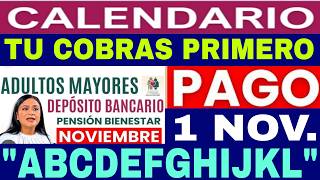 📅 CALENDARIO OFICIAL📆PAGOS ADELANTADOS☝️6000 ADULTOS MAYORES 65 🎉 PENSIÓN BIENESTAR 🎁 [upl. by Nada923]