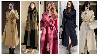 Stylish Long Coat For Girls and Womens Korean Long Coats Korean FashionAsian Style [upl. by Nella]