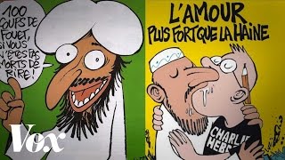 Charlie Hebdo’s most famous cartoons translated and explained [upl. by Orva835]