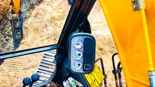 JCB New Model 2020 JS140  Rock Breaking Video  jcb india [upl. by Ysset770]