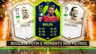 BOULAYA POTM DA LIGUE ONE E ICONS MOMENTS NOS FILTROS DE BUSCA FIFA 21 ULTIMATE TEAM [upl. by Anomer]