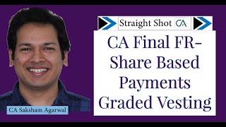 Graded Vesting short and easy method  CA Final FR  Share Based Payments [upl. by Iror]