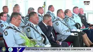 Opening Ceremony 51st Conference of Pacific Islands Chiefs of Police 🇹🇴 Kingdom of Tonga [upl. by Ainsworth]