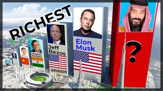 TOP Richest Person Comparison wealthiest people on the planet comparison💲💲💲 [upl. by Esom646]