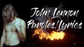 John Lennon  SCH ParolesLyrics [upl. by Felton]