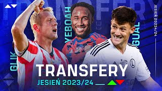 NAJCIEKAWSZE TRANSFERY JESIENI  GLIK YEBOAH GUAL PULULU ULVESTAD  Ekstraklasa 202324 [upl. by Treblihp]