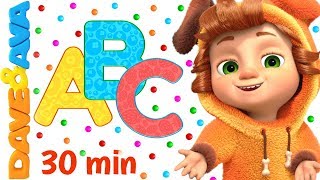 🐭 ABC Song  More Nursery Rhymes amp Kids Songs  Dave and Ava 🐭 [upl. by Appel]