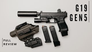 Glock 19 Gen 5 Full Build Review [upl. by Heinrich]