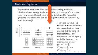 Lecture 6 1 of 4  Microstates and Macrostates [upl. by Lanta]