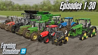 Elmcreek  Complete Series  Farming Simulator 22 [upl. by Htiduj]