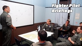 How Do Fighter Pilots Brief Before a Mission [upl. by Mackay]