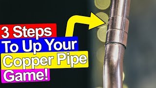 3 STEPS TO PRO CLEAN COPPER PIPES IN PLUMBING [upl. by Clapp]