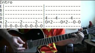 Rolling Stones Shattered Guitar Lesson with Chords amp Tab Tutorial [upl. by Lesak]