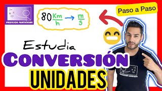 ✅CONVERSIÓN de UNIDADES Físicas Ejercicios 100 𝙀𝙛𝙚𝙘𝙩𝙞𝙫𝙤 😎​🫵​💯​ Física [upl. by Akirre]