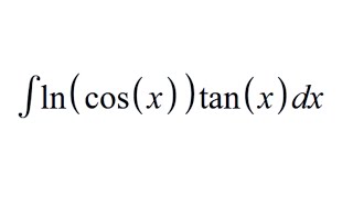 Integral de Lncosxtanx dx [upl. by Traweek]