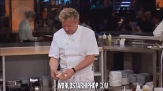 Gordon Ramsay complaining that the bass is raw [upl. by Acira]