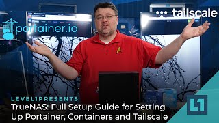 TrueNAS Full Setup Guide for Setting Up Portainer Containers and Tailscale Ultimatehomeserver [upl. by Brufsky]