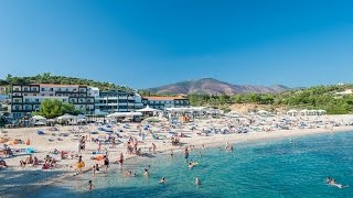 Beautiful Trypiti beach near Limenaria Thassos Greece [upl. by Adabelle]