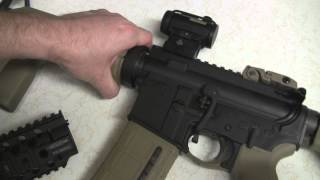 Project AR15 Part 3 New Sight Grip Stock and Muzzle Brake [upl. by Mcguire]