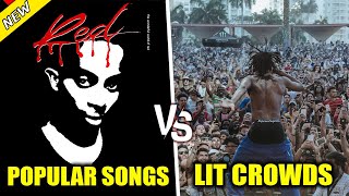 POPULAR RAP SONGS VS LIT CROWDS 2022 🔥 [upl. by Svensen]