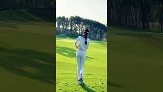 Play the same golf course after a year golf golffashion golfstyle 100golf golfswing golfwear [upl. by Gayla]