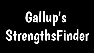 Gallups Strengths Finder Personality Test  What Is Cliftons Strength [upl. by Ezmeralda675]