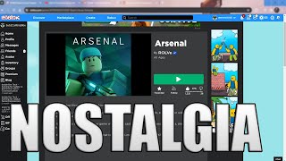 A blast from the past  Arsenal Roblox [upl. by Thaddus]