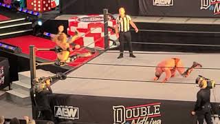 FULL MATCH quotHangmanquot Adam Page Vs Brian Cage 53021 Live Fan Footage [upl. by Leeann]