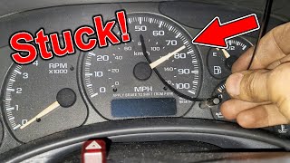 Customer States Speedometer STUCK [upl. by Rodie]