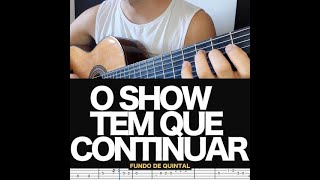 O SHOW TEM QUE CONTINUAR  7 CORDAS  FUNDO DE QUINTAL [upl. by Avrenim]