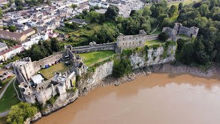 2024 Aug 18 Chepstow Castle drone [upl. by Raynor488]