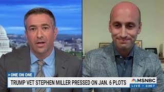 Stephen Miller struggles to defend suggestion that Pence could overturn election — but not Harris [upl. by Jeremias773]