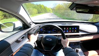 2022 Chery Tiggo 8 Pro Max Ultimate POV TEST DRIVE OffRoad [upl. by Tyra]