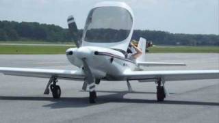 Lancair 360 Flight  Low Pass [upl. by Afatsuom]